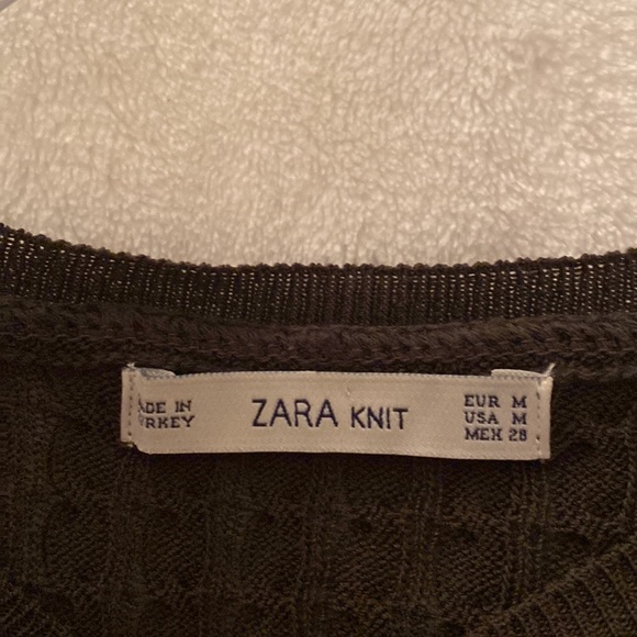 Knit khaki long sleeve - Picture 3 of 3